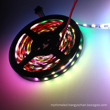 Individully control DC24v 60 leds dmx rgb strip led tape light